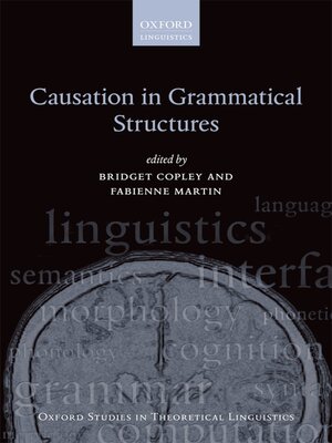 cover image of Causation in Grammatical Structures